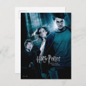 Harry Potter Ron Hermione in Forest Briefkaart (Voorkant / Achterkant)