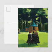 HARRY POTTER™, Ron & Hermione in Hagrid's Hut Briefkaart (Voorkant / Achterkant)