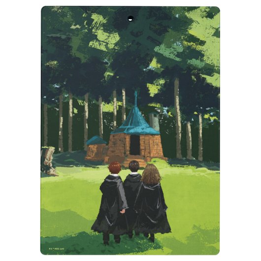 HARRY POTTER™, Ron & Hermione in Hagrid's Hut Klembord (Achterkant)