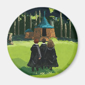 HARRY POTTER™, Ron & Hermione in Hagrid's Hut Magneet (Voorkant)