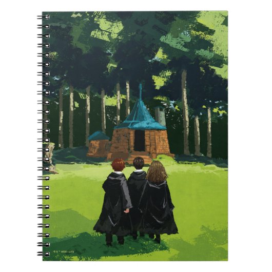 HARRY POTTER™, Ron & Hermione in Hagrid's Hut Notitieboek (Voorkant)