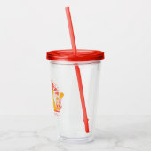 HARRY POTTER™ | Schattige HUFFLEPUFF™ Acryl Drinkbeker (Links)