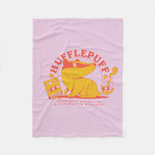 HARRY POTTER™   Schattige HUFFLEPUFF™ Fleece Deken