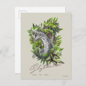 HARRY POTTER™ SLYTHERIN™ BRIEFKAART (Voorkant / Achterkant)