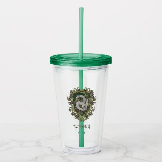 HARRY POTTER™ | SLYTHERIN™ Crest Acryl Drinkbeker (Voorkant)