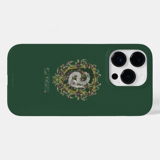 HARRY POTTER™ | SLYTHERIN™ Crest Case-Mate iPhone Case (Achterkant (horizontaal))