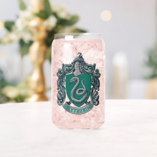 Harry Potter   Slytherin Crest Green Blikvorm Glas