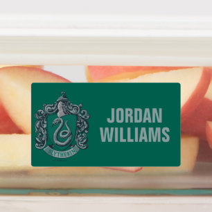 Harry Potter   Slytherin Crest Green Labels