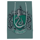 Harry Potter | Slytherin Crest Green Medium Cadeauzakje (Achterkant)