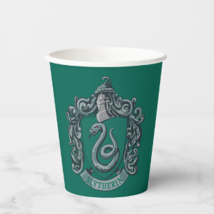 Harry Potter Slytherin Crest Green Papieren Bekers