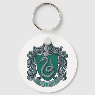 Harry Potter   Slytherin Crest Green Sleutelhanger