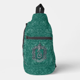Harry Potter   Slytherin Crest Green Sling Bag