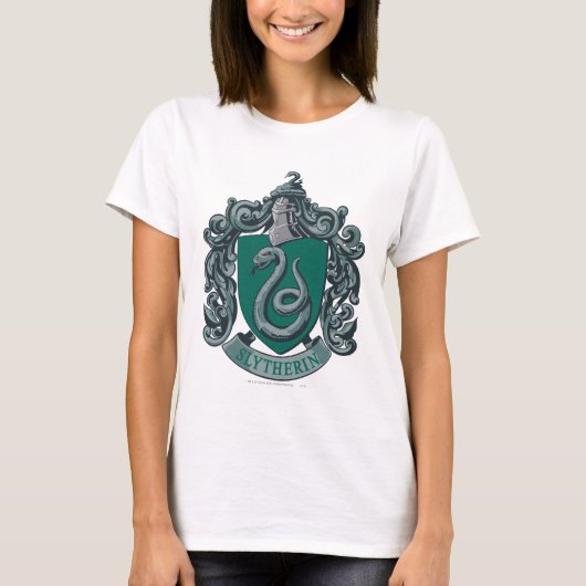 Harry Potter | Slytherin Crest Green T-shirt (Voorkant)