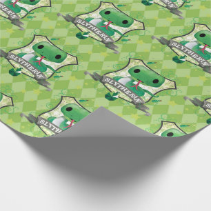 Harry Potter SLYTHERIN™ Crest opladen Cadeaupapier