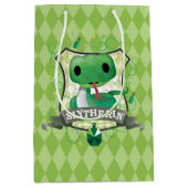 Harry Potter | SLYTHERIN™ Crest opladen Medium Cadeauzakje (Voorkant)