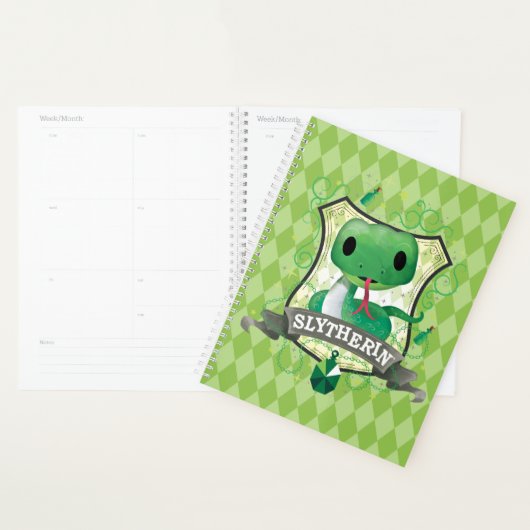 Harry Potter| SLYTHERIN™ Crest opladen Planner (Display)