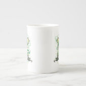 Harry Potter | SLYTHERIN™ Crest opladen Porselein Kop (Voorkant)