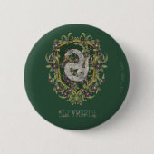 HARRY POTTER™ | SLYTHERIN™ Crest Ronde Button 5,7 Cm (Voorkant)