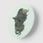 Harry Potter | Slytherin Crest Ronde Klok (Hoek)