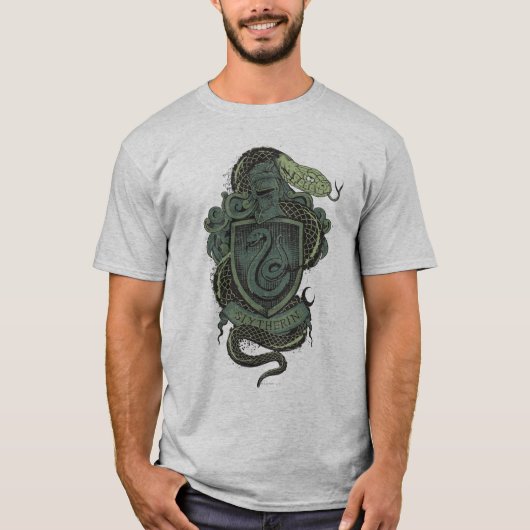 Harry Potter| Slytherin Crest T-shirt (Voorkant)