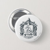 Harry Potter | Slytherin Crest - Zwart-wit Ronde Button 5,7 Cm (Voorkant /achterkant)