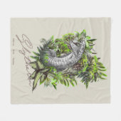 HARRY POTTER™ SLYTHERIN™ FLEECE DEKEN (Voorkant (Horizontaal))