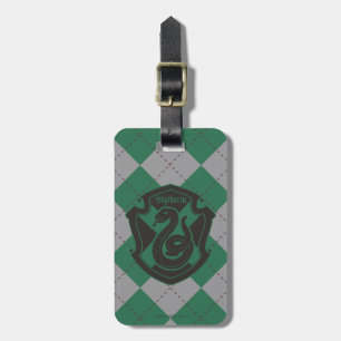 Harry Potter Slytherin House Pride Crest Bagagelabel