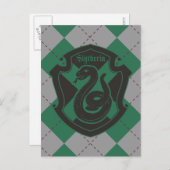 Harry Potter | Slytherin House Pride Crest Briefkaart (Voorkant / Achterkant)