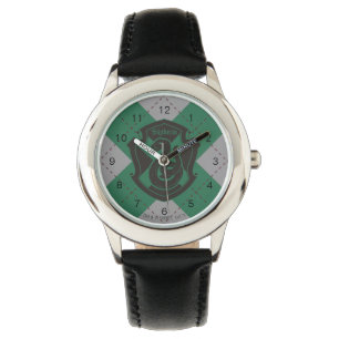 Harry Potter Slytherin House Pride Crest Horloge