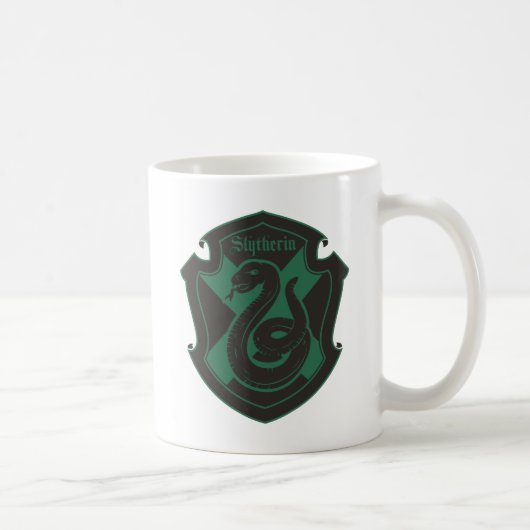 Harry Potter| Slytherin House Pride Crest Koffiemok (Rechts)