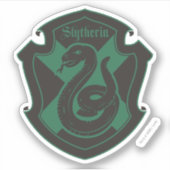 Harry Potter | Slytherin House Pride Crest Sticker (Voorkant)