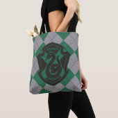 Harry Potter | Slytherin House Pride Crest Tote Bag (Dichtbij)