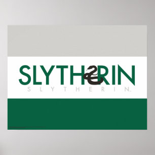Harry Potter Slytherin House Pride Logo Poster