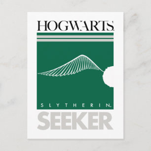Harry Potter   SLYTHERIN™ House Quidditch Seeker Briefkaart