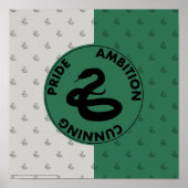Harry Potter | SLYTHERIN™ House Traits Graphic Poster (Voorkant)