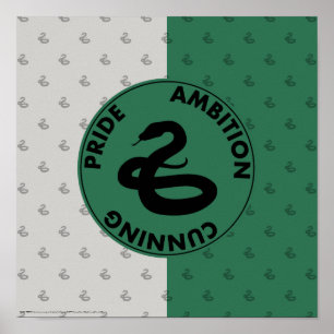 Harry Potter SLYTHERIN™ House Traits Graphic Poster