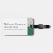 Harry Potter | SLYTHERIN™ Huiseigenschappen Grafie Bagagelabel (Achterkant horizontaal)