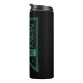 Harry Potter| Slytherin Monogram Banner Thermosbeker (Geroteerd rechts)