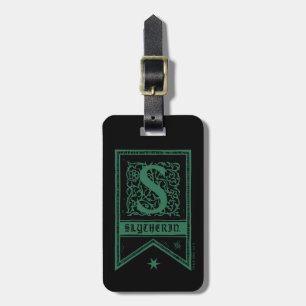 Harry Potter Slytherin Monogram Vlag Bagagelabel