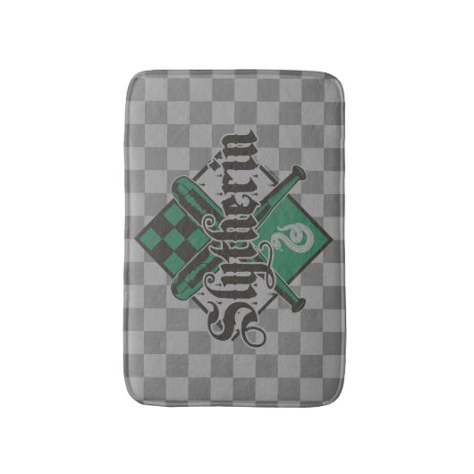 Harry Potter | Slytherin QUIDDITCH™ Crest Badmat (Voorkant Verticaal)