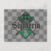 Harry Potter | Slytherin QUIDDITCH™ Crest Briefkaart (Voorkant)