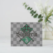 Harry Potter | Slytherin QUIDDITCH™ Crest Briefkaart (Staand voorkant)