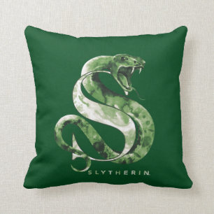 Harry Potter SLYTHERIN™ Slang Waterverf Kussen