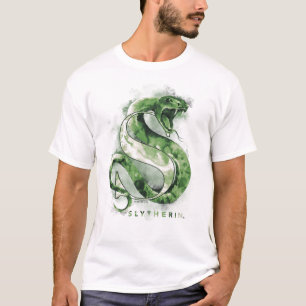 Harry Potter   SLYTHERIN™ Slang Waterverf T-shirt