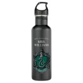 Harry Potter | Slytherin Teacher Personalized Waterfles (Voorkant)