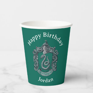Harry Potter Slytherin Wapen Groen Papieren Bekers