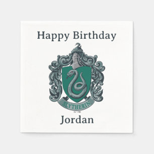 Harry Potter Slytherin Wapen Groen Servet