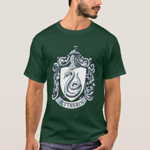 Harry Potter Slytherin Wapen - Ijsblauw T-shirt