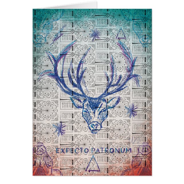 Harry Potter Sort | EXPECTO PATRONUM™Cerf Esquisse (Devant)