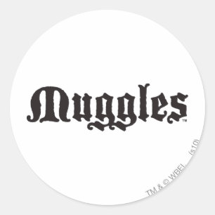 Harry Potter Spel  Bagage Ronde Sticker